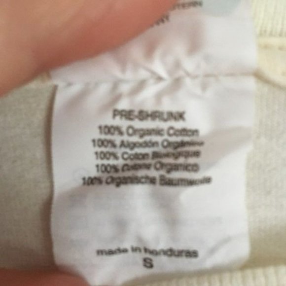 WMBR Radio Shirt Ishihara Test Long Sleeve Cream Purple Orange Dots 88.1 Boston - Picture 3 of 4